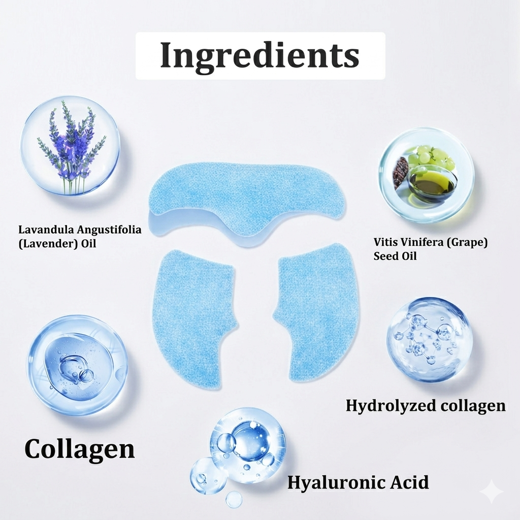 PDRN Collagen Melting Korean Wrinkle Patches Bundle by Marc & Maison